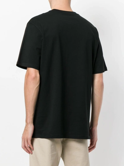 Shop Carhartt Logo Patch T-shirt In Black