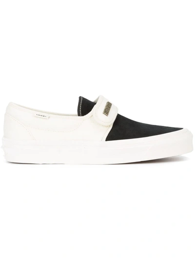 Shop Vans X Fear Of God Slip-on 47 "collection 2 Black White" Sneakers