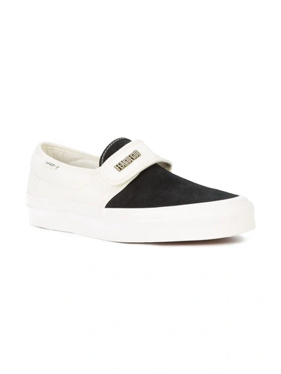 Shop Vans X Fear Of God Slip-on 47 "collection 2 Black White" Sneakers