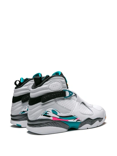 Shop Jordan Air  8 Retro "south Beach" Sneakers In White