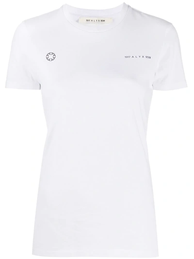 Shop Alyx Logo-print T-shirt In White
