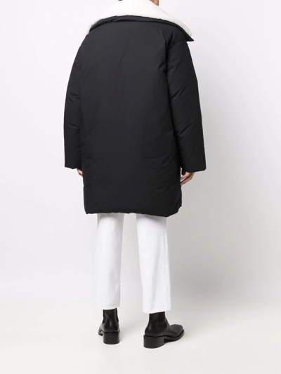 Shop Givenchy Quilted Puffer Coat In 黑色