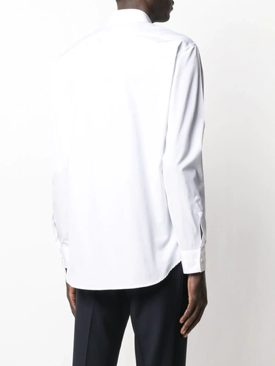 Shop Dsquared2 Logo Detail Shirt In White