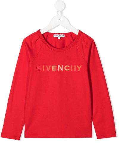 LOGO PRINT LONG SLEEVED T-SHIRT