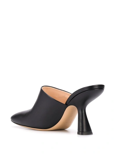 Shop Nicholas Kirkwood Alba Mules 90 In Black