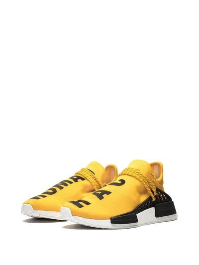 Shop Adidas Originals X Pharrell Pw Human Race Nmd Sneakers In Yellow