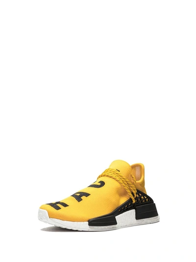 Shop Adidas Originals X Pharrell Pw Human Race Nmd Sneakers In Yellow