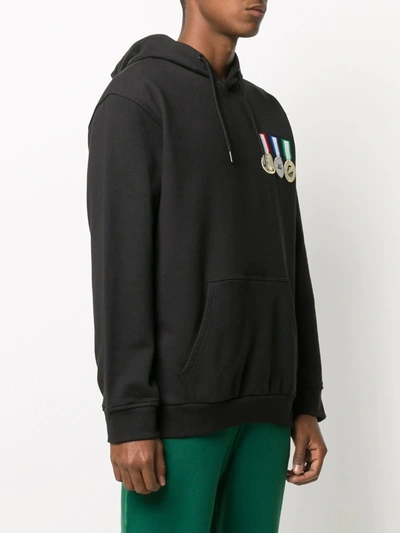 Shop Adidas Originals Run-dmc Hoodie In Black