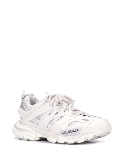 Shop Balenciaga Track Sneakers In White