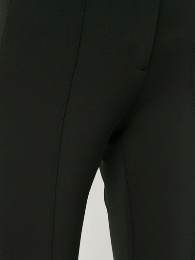 Shop Veronica Beard Hibiscus Trousers In Black