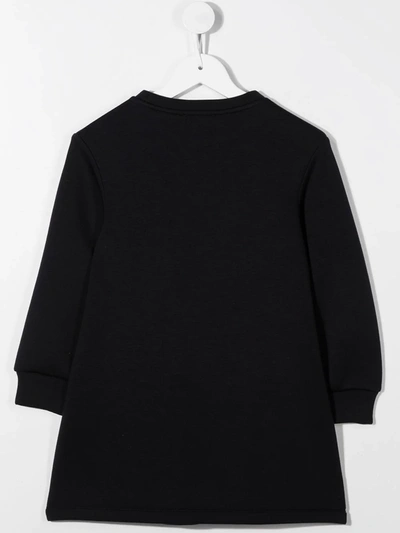 Emporio Armani Slit Pocket Dress In Blue