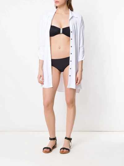 Lygia & Nanny Meline Uv Beach Shirt In White