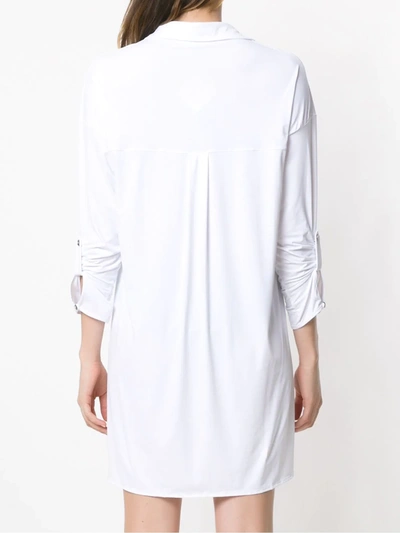 Lygia & Nanny Meline Uv Beach Shirt In White