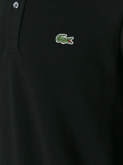 Lacoste Classic Fit Original L.12.12 Polo Clothing In Black