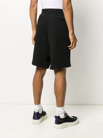 DOUBLE QUESTION MARK LOGO TRACK SHORTS