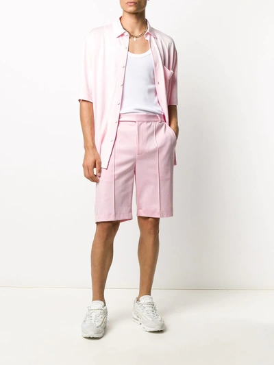 Shop Styland Tailored Track Shorts In Pink