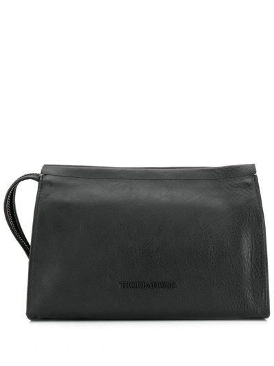 Shop Troubadour Sidekick Wash Bag In Black