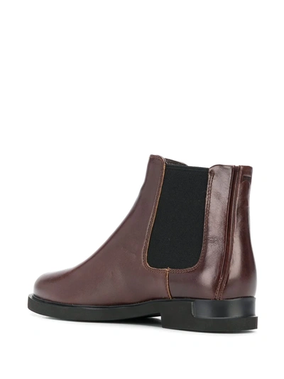 Shop Camper Iman Ankle Boots In Medium Brown