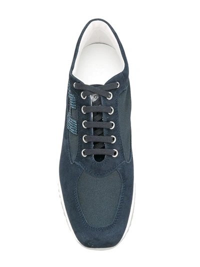 Hogan Interactive Low-top Sneakers In Blue