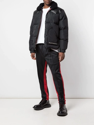 Mastermind Japan Mastermind World Black Rocky Mountain Featherbed Edition Down Christy Jacket In Black