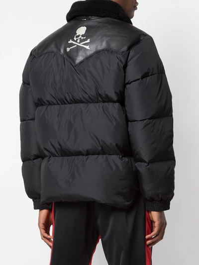 Mastermind Japan Mastermind World Black Rocky Mountain Featherbed Edition Down Christy Jacket In Black