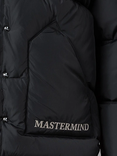 Mastermind Japan Mastermind World Black Rocky Mountain Featherbed Edition Down Christy Jacket In Black