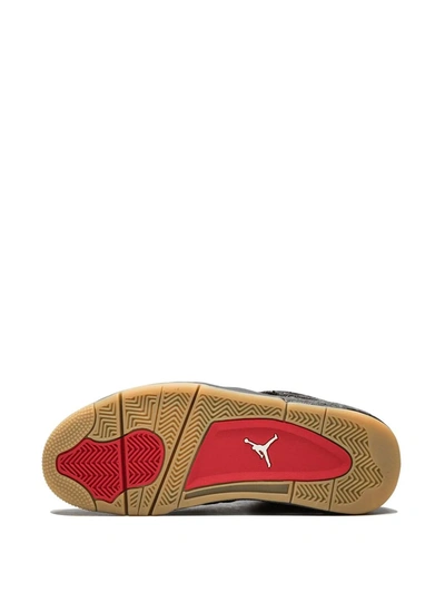 Jordan X Levi's Air  4 Retro Nrg "black Levis" Sneakers In Black