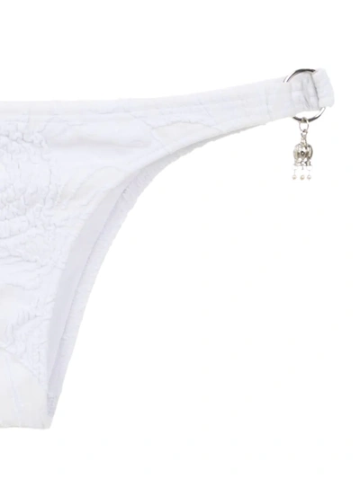 Amir Slama Bikini With Metallic Details In White