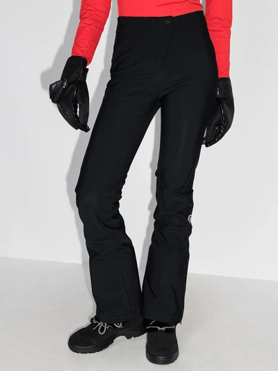 Fusalp Tipi Iii Fleece-lined Softshell Ski Trousers In Black