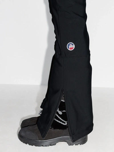 Fusalp Tipi Iii Fleece-lined Softshell Ski Trousers In Black