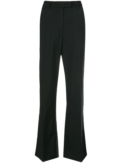 Pre-owned Dolce & Gabbana Bootcut Tailored Trousers In Black