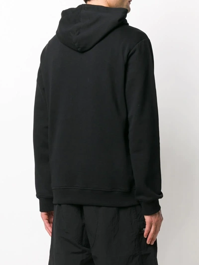 Shop Kenzo Embroidered-motif Hoodie In Black