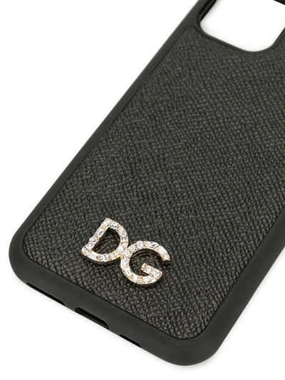 Shop Dolce & Gabbana Logo-plaque Iphone 11 Pro Case In Black