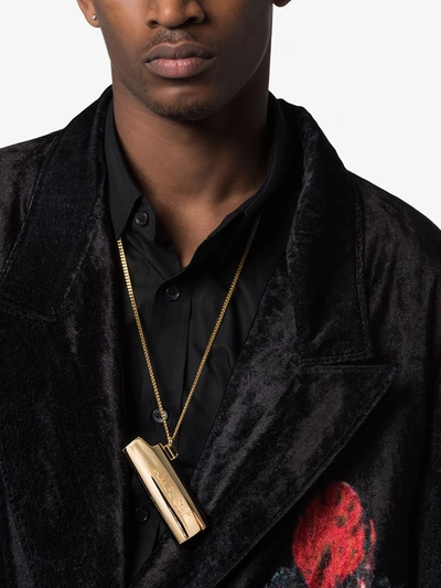 Ambush Gold Tone Large Lighter Case Necklace In Gold