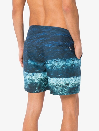 Shop Orlebar Brown Deep Sea Swim Shorts In Blue