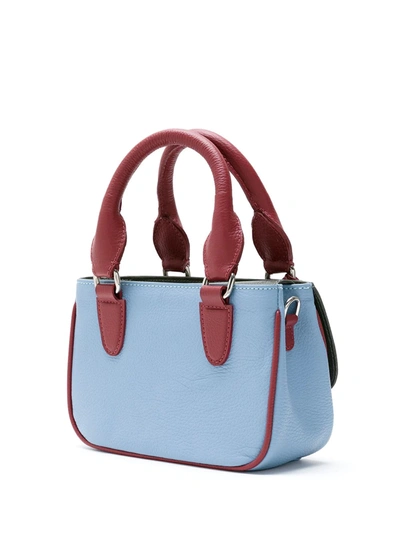 Shop Sarah Chofakian Sarah Mini Bag In Blue
