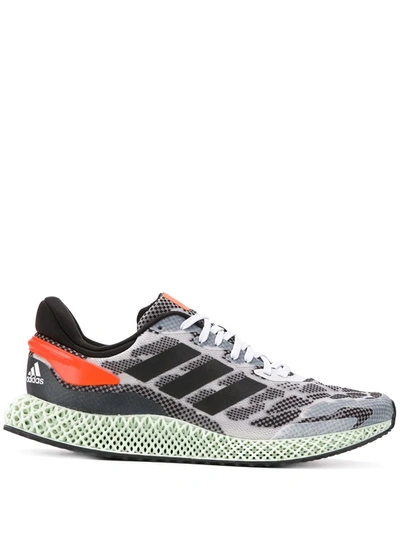 Shop Adidas Originals 4d Run 1.0 Sneakers In Grey