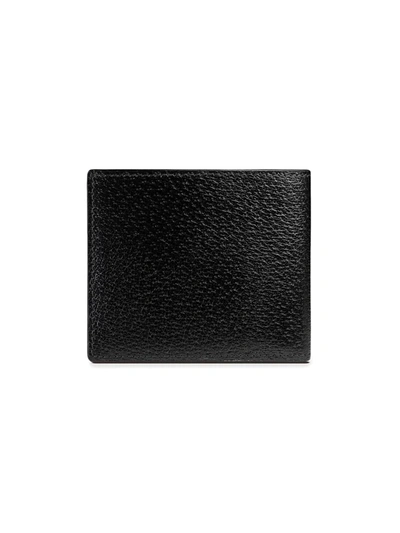 Gucci Gg Marmont Leather Bi-fold Wallet In Black
