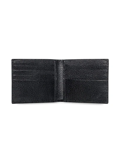 Shop Gucci Gg Marmont Leather Wallet In Black