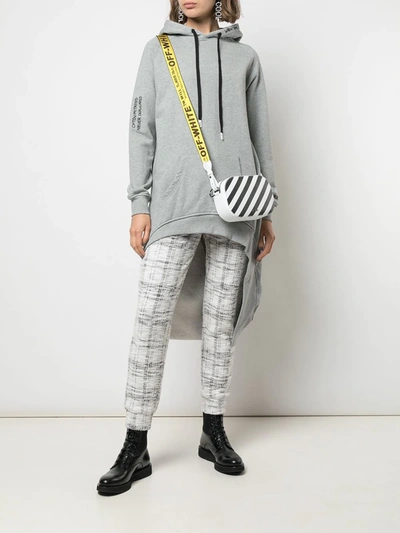 Haculla Pardon Extended Hoodie In Grey