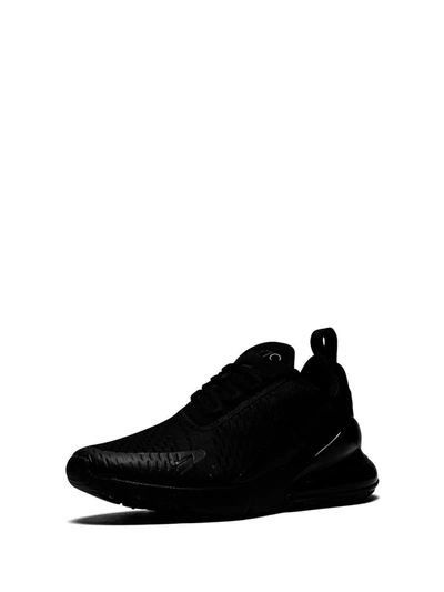 Nike Air Max 270 Ah8050-005 Men's Triple Black Athletic Running Shoes Cg857 In Black