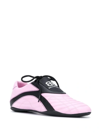 Shop Balenciaga Zen Sneakers In Pink