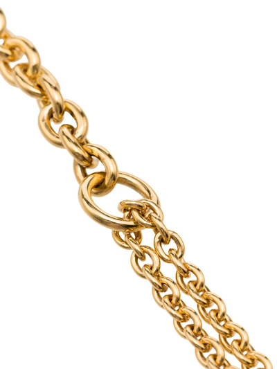 Shop All Blues 18kt Gold Double Mix Chain Necklace