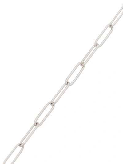 STERLING SILVER BOX CHAIN-LINK NECKLACE