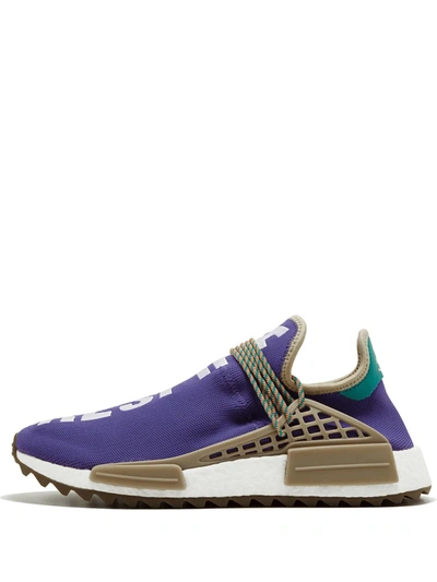 Shop Adidas Originals X Pharrell Williams Human Race Nmd Tr "respira Friends & Family 2017" Sneakers In Purple