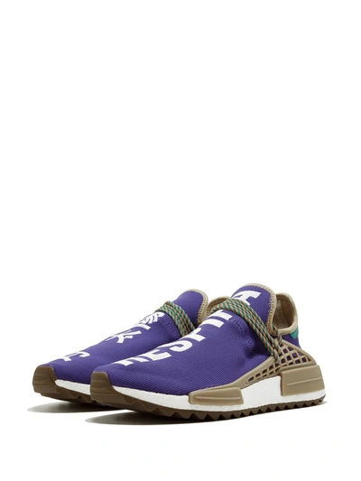 Shop Adidas Originals X Pharrell Williams Human Race Nmd Tr "respira Friends & Family 2017" Sneakers In Purple