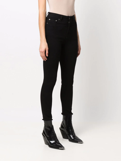 Shop Golden Goose Star-stud Skinny Jeans In Schwarz