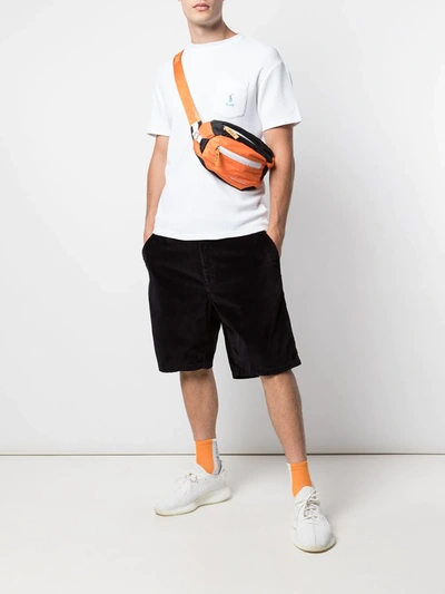 Palace X Polo Ralph Lauren Logo Embroidered T-shirt In White