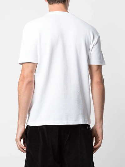 Palace X Polo Ralph Lauren Logo Embroidered T-shirt In White