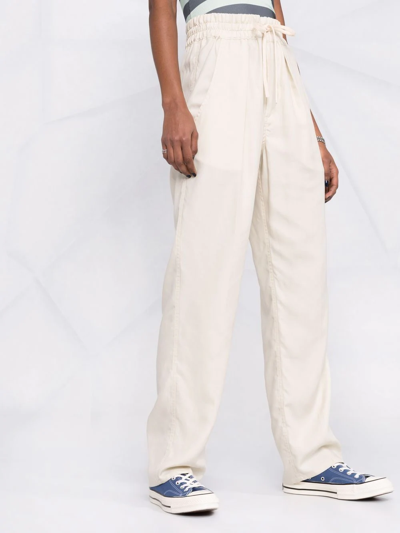 Isabel Marant Étoile Peorana Sweatpants In Neutrals